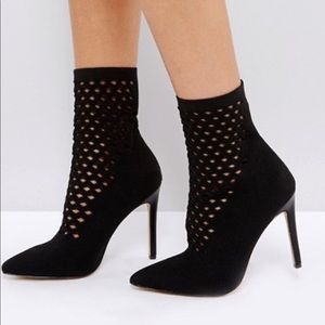 ALDO Womens sz 11 Seassi Pointed Toe Sock Boot NWT